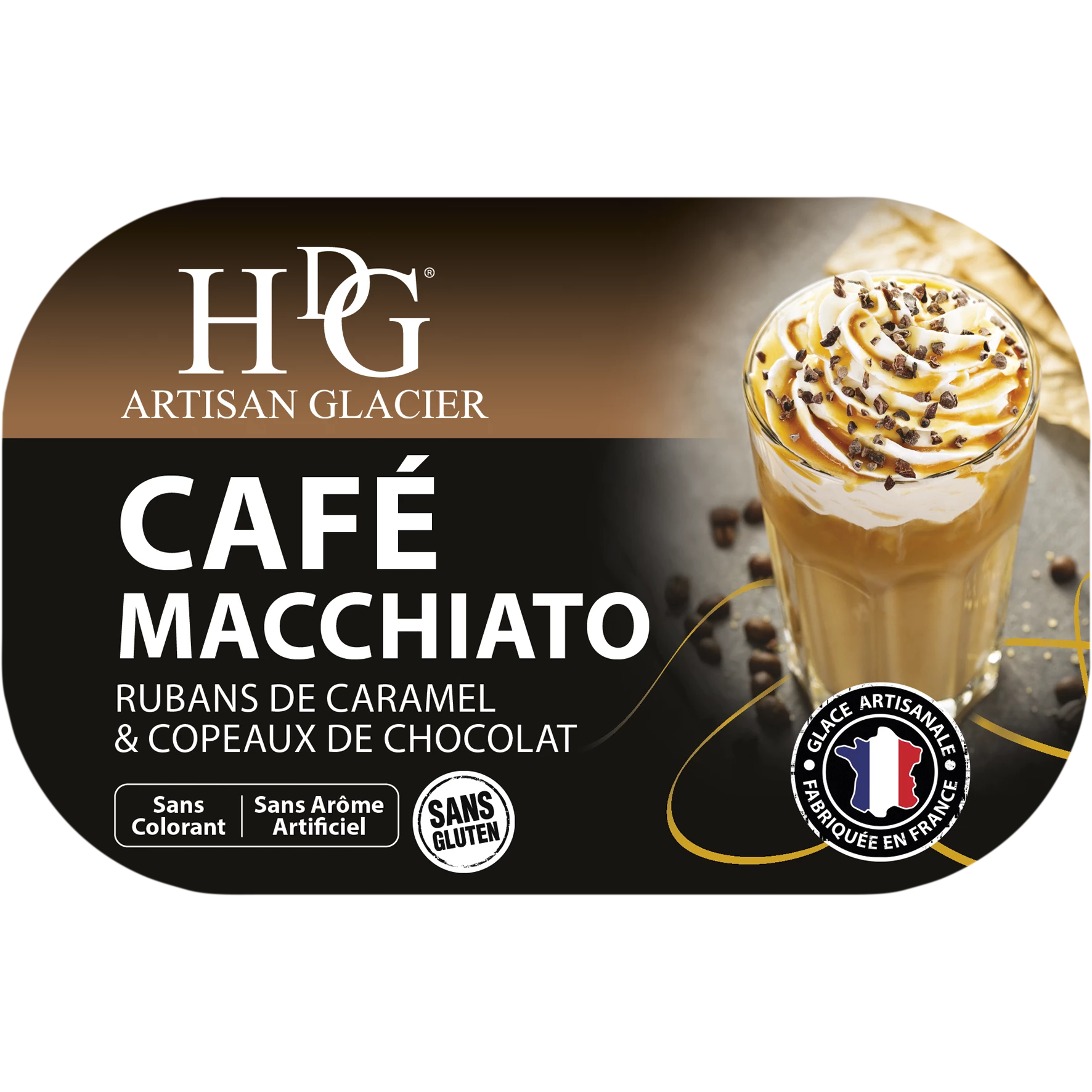 Cafe Macchiato Ice Cream 487.5g - Ice Cream Stories