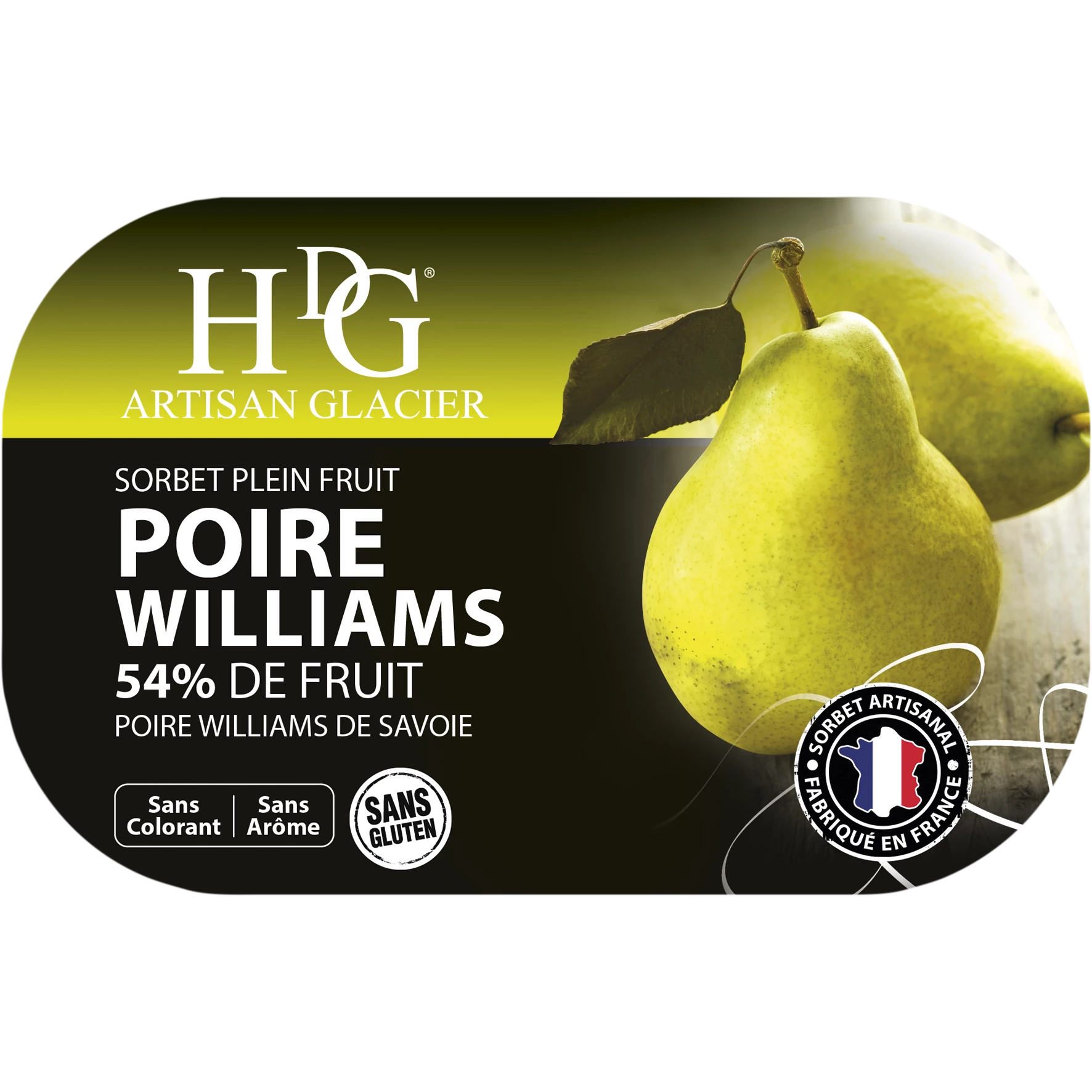 Pear Sorbet 487.5g - Histoires De Glaces
