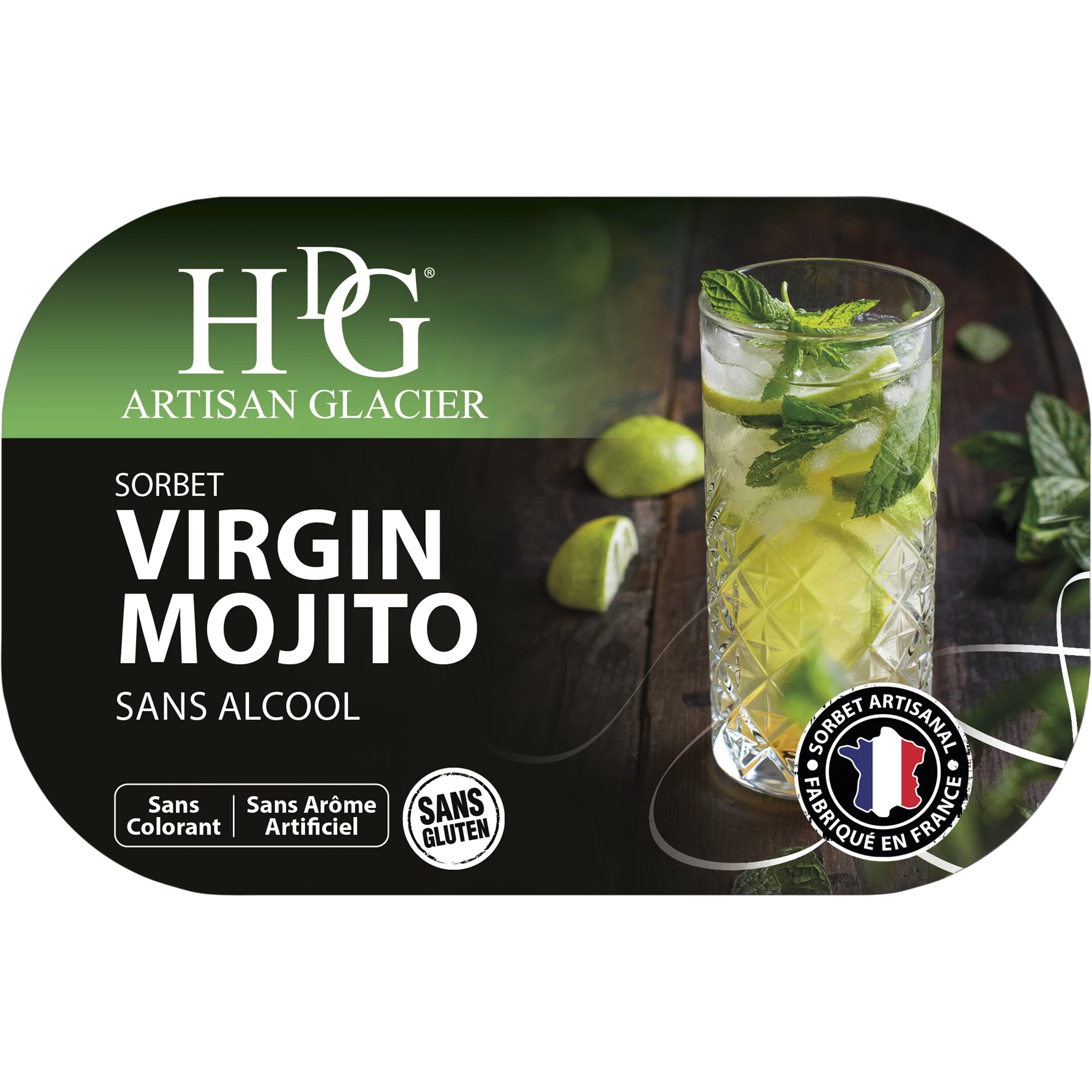 Sorvete Virgin Mojito 487,5g - Histórias de Sorvete