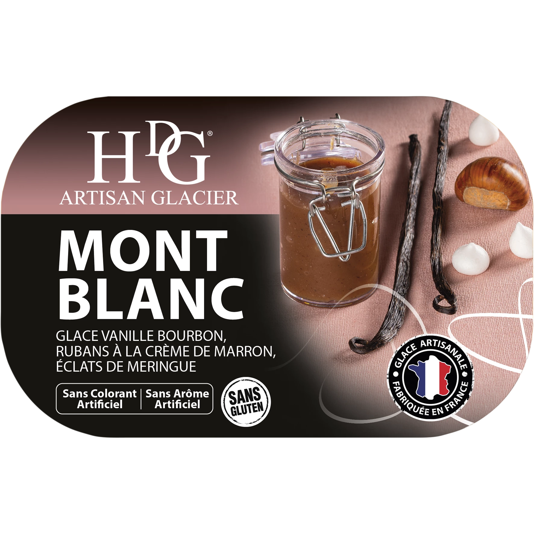 Mont-Blanc-Eis 487,5 g – Eiscreme-Geschichten