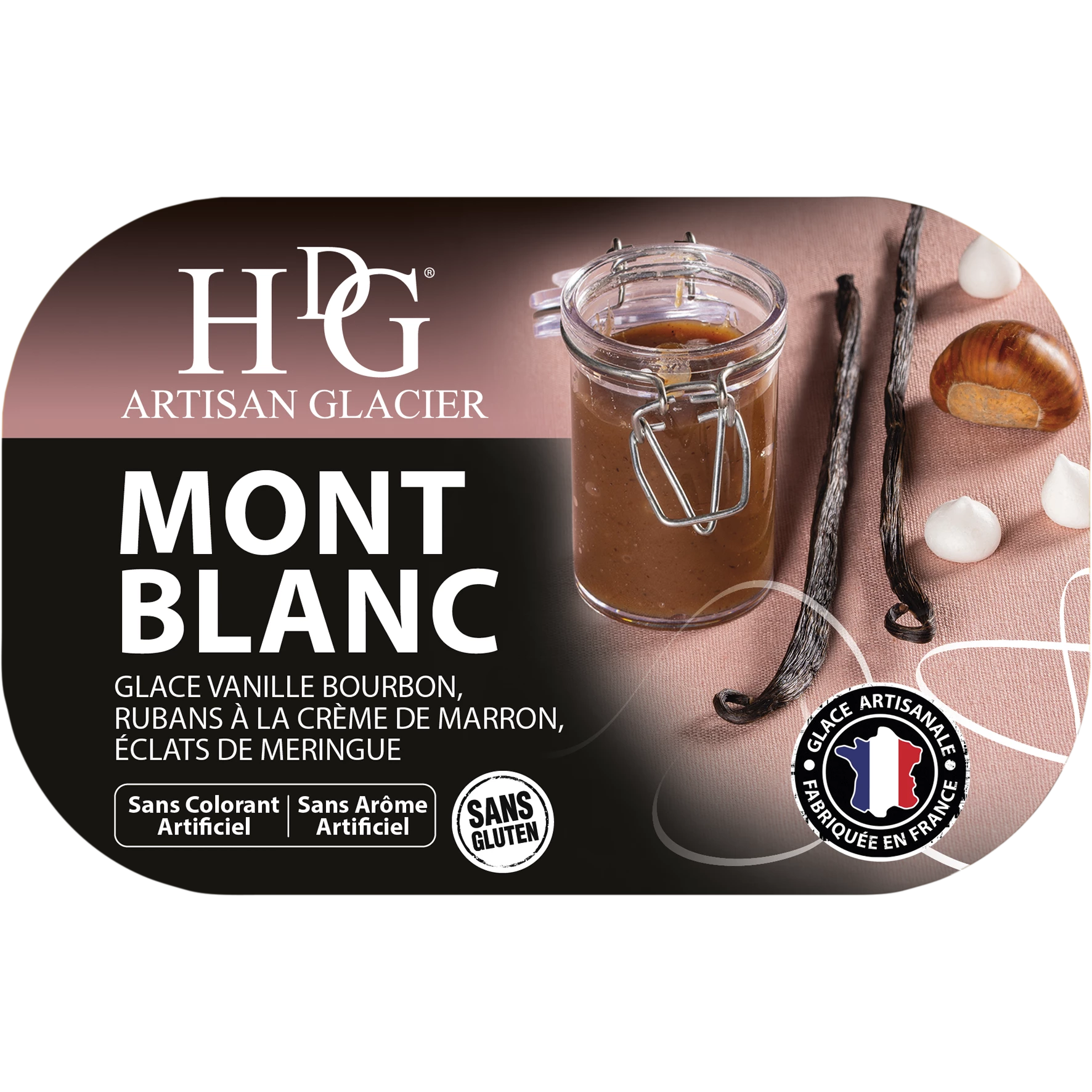 Gelato Monte Bianco 487,5g - Histoires De Glaces