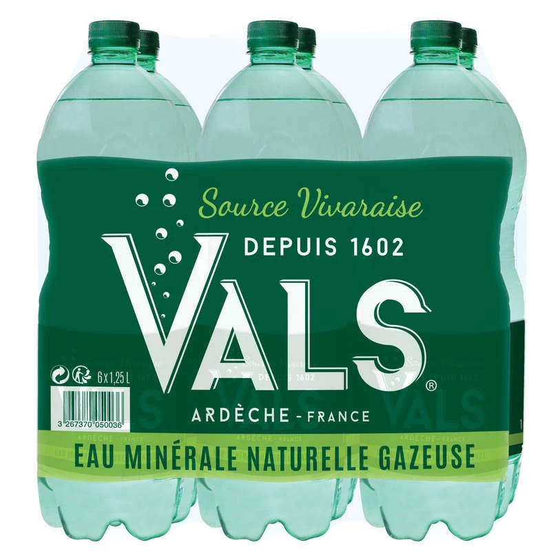 Vals Min Gaz 6x125cl