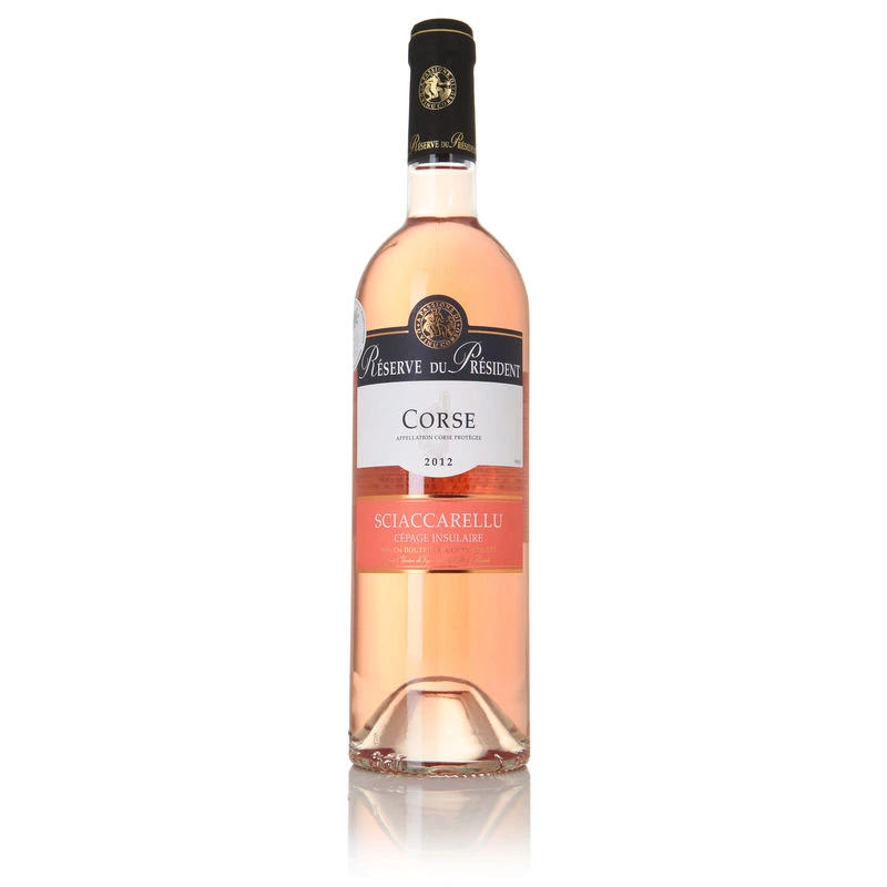 Vino corso Sciaccrellu rosado, 75cl - RESERVE DU PRESIDENT