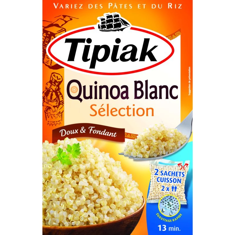 Quinoa blanc 2x120g - TIPIAK