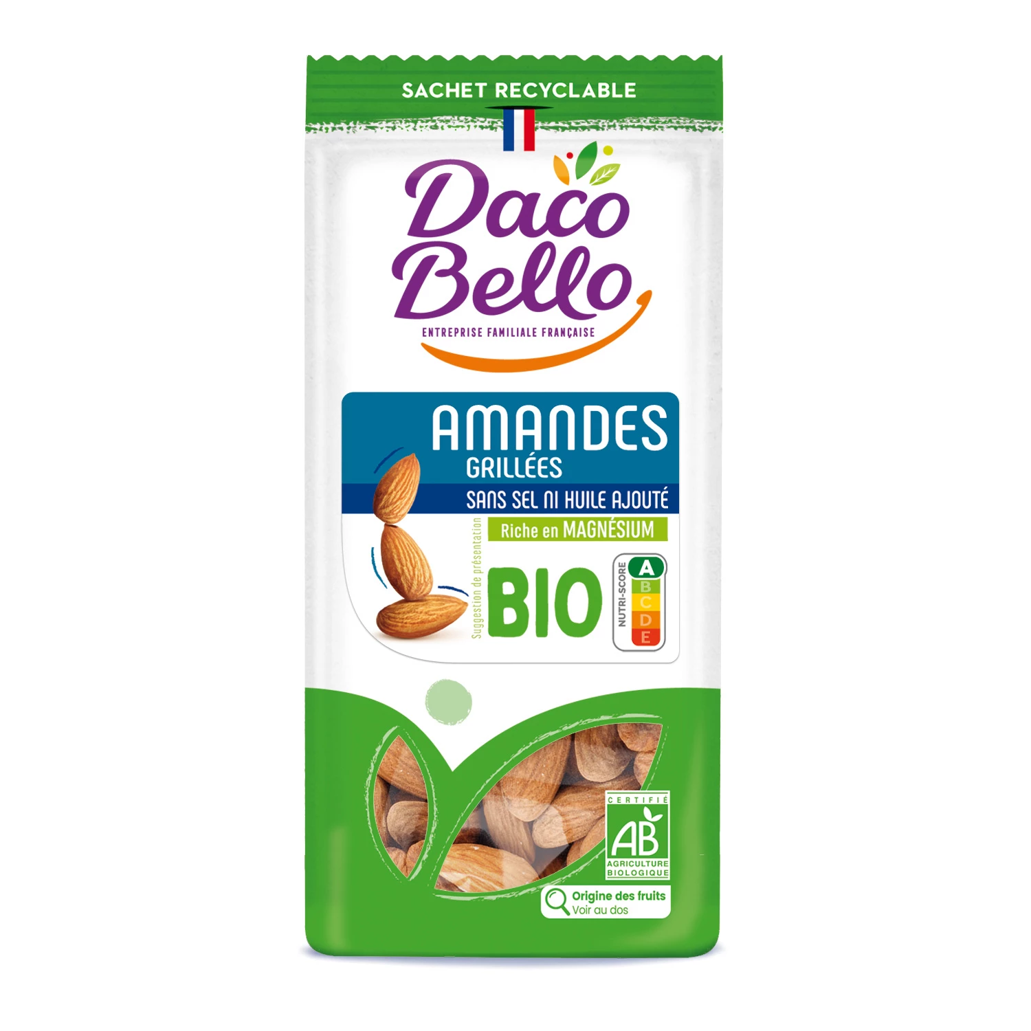 Bio Amande Grillees Ns 125 Gr