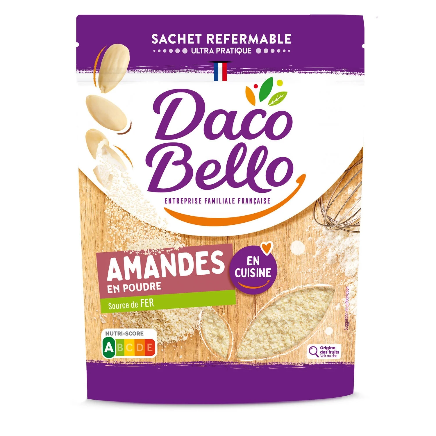 Powdered Almonds 125g - Daco Bello