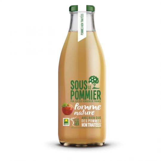 Natural apple juice not treated 1l