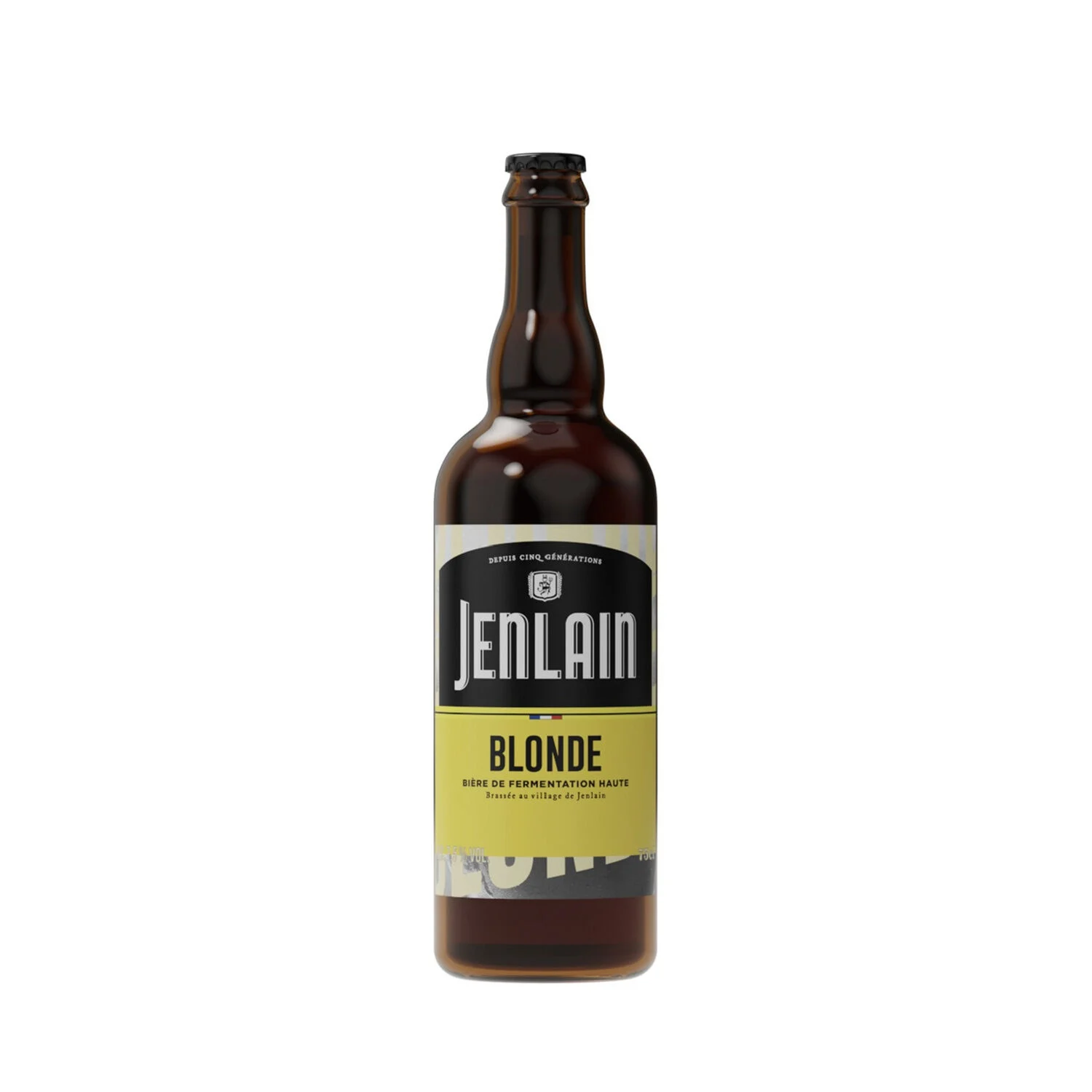 Blonde beer, 7.5°, 75cl - JENLAIN
