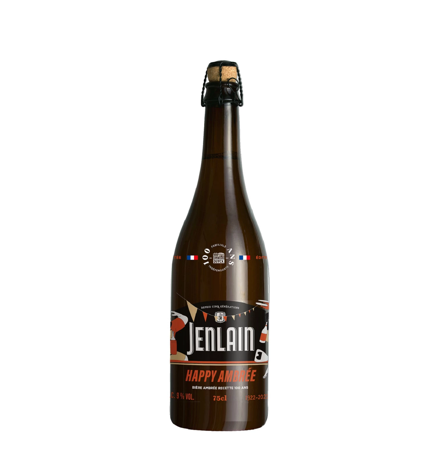 Amberbier, 9°, 75cl - JENLAIN