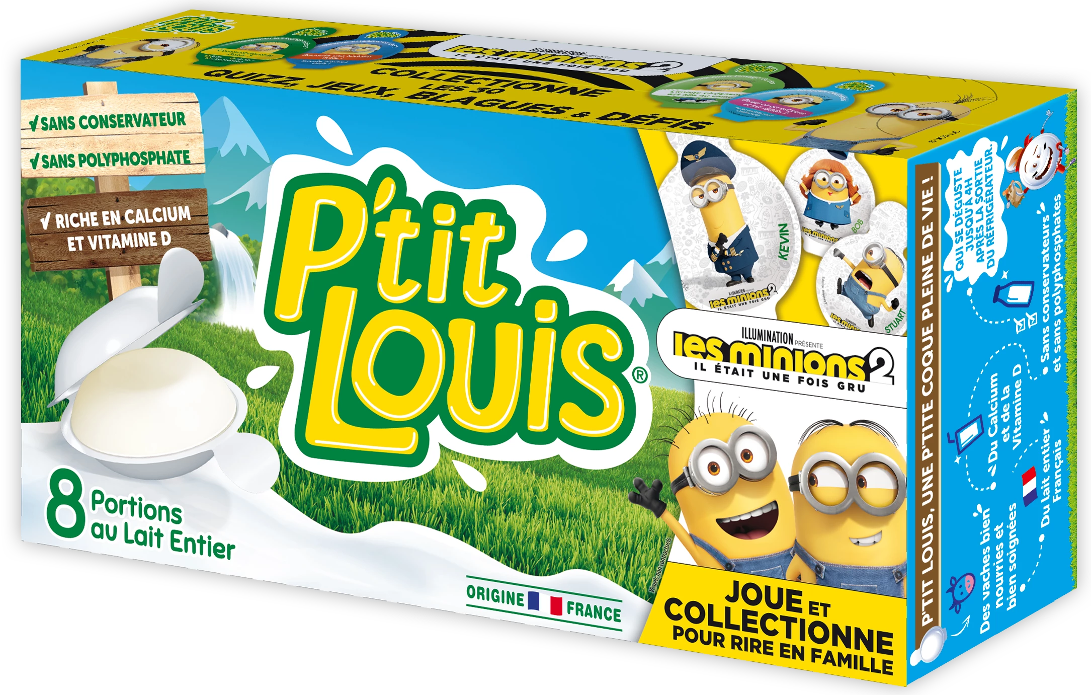 P'tit Louis 23%mg 8por.160g