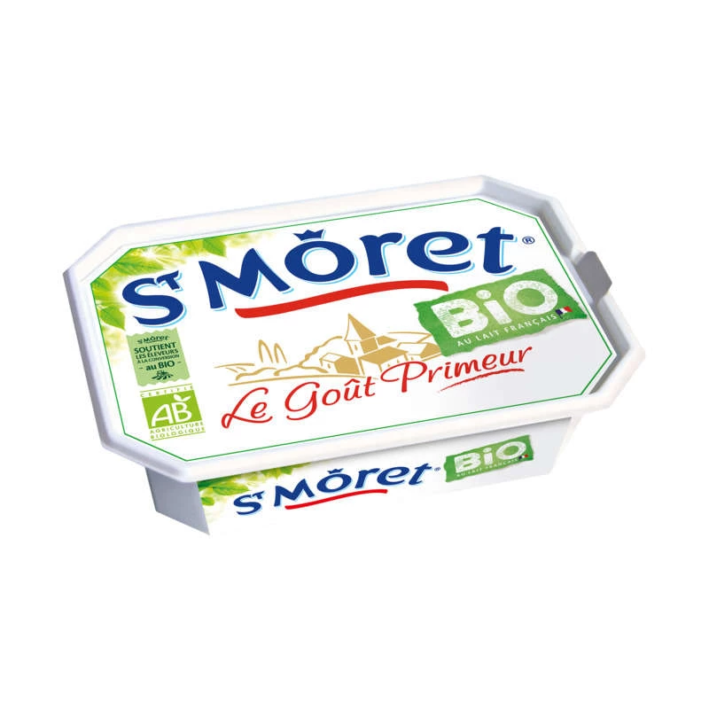 Organic Natural Fresh Cheese 150g X8 - ST MORET