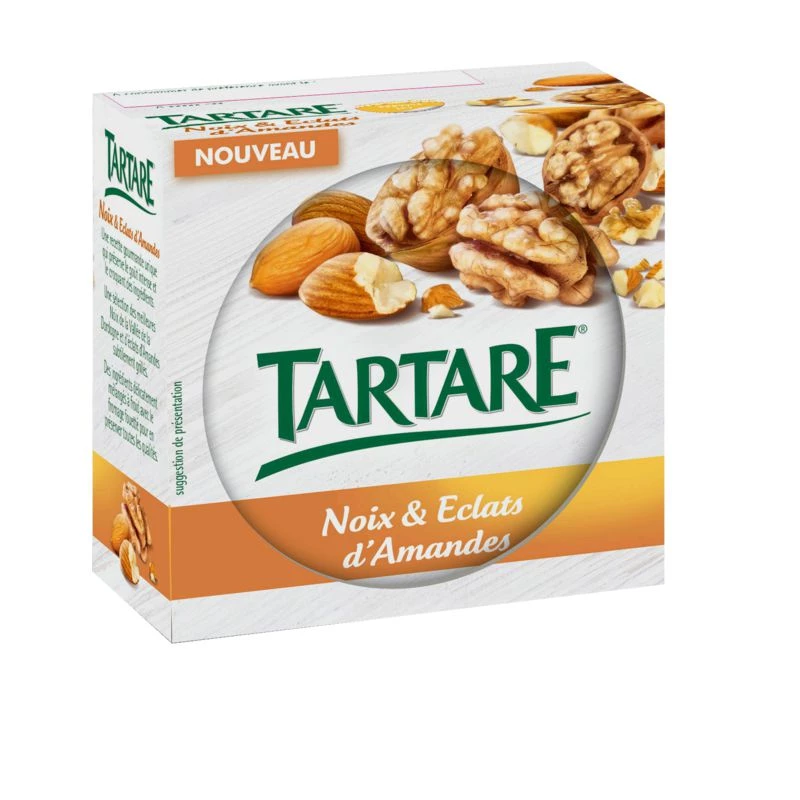 Queijo Tártaro Amêndoa Noz 150g - TARTARE