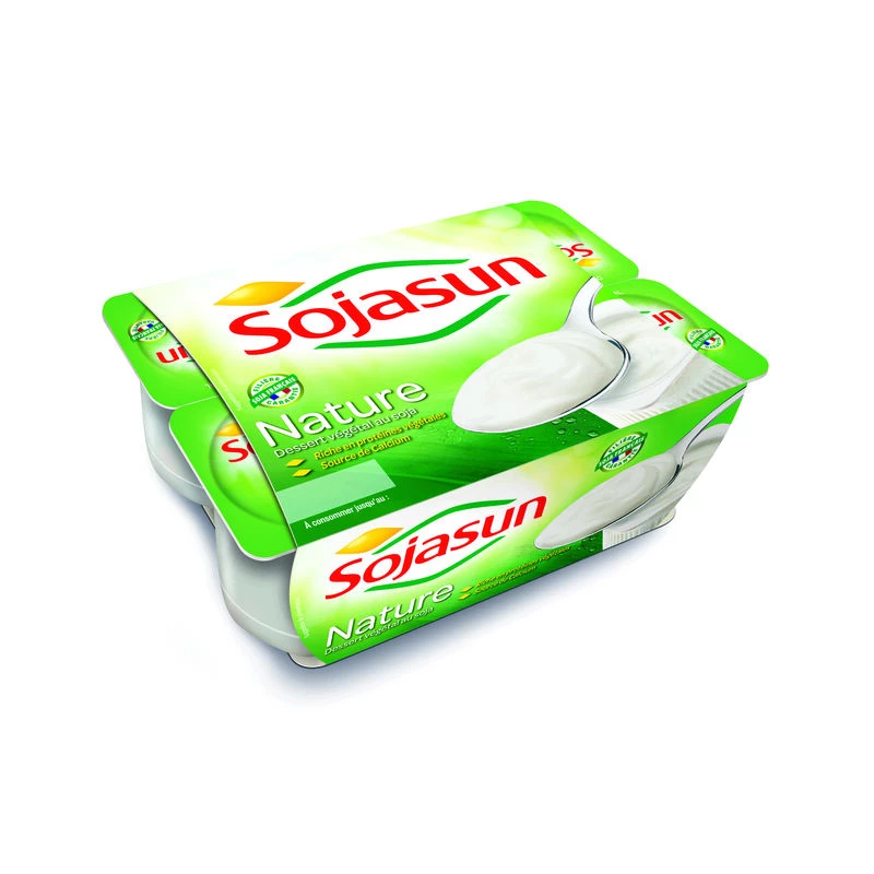 Yaourt nature 6x100g - SOJASUN