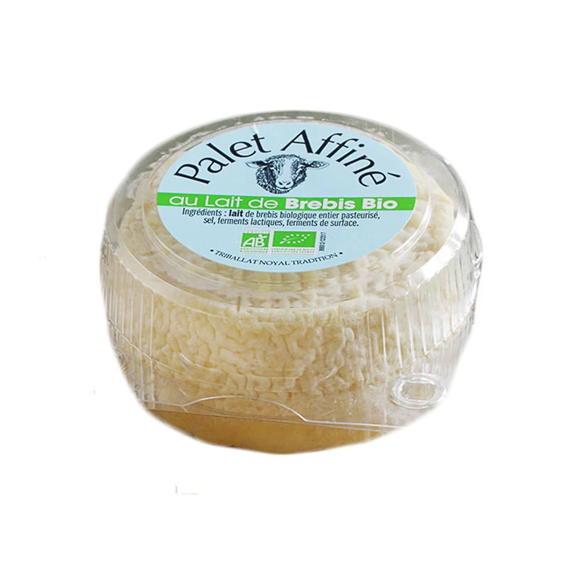 Palet Brebis Affiné Bio 30%MG,  140g - TRIBALLAT NOYAL TRADITION