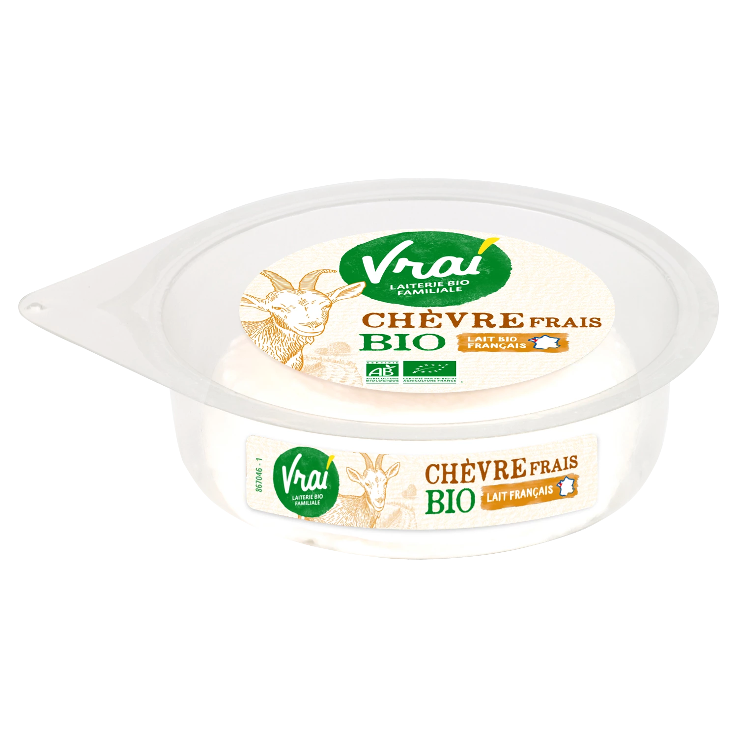 Vrai Chevre Frais Bio 100g