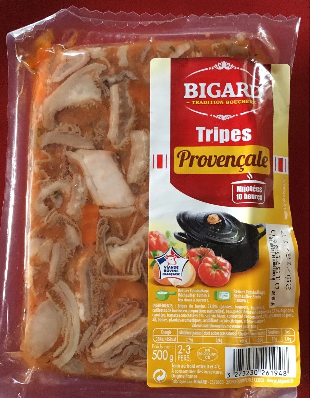 Provencal Tripe 500g - Bigard