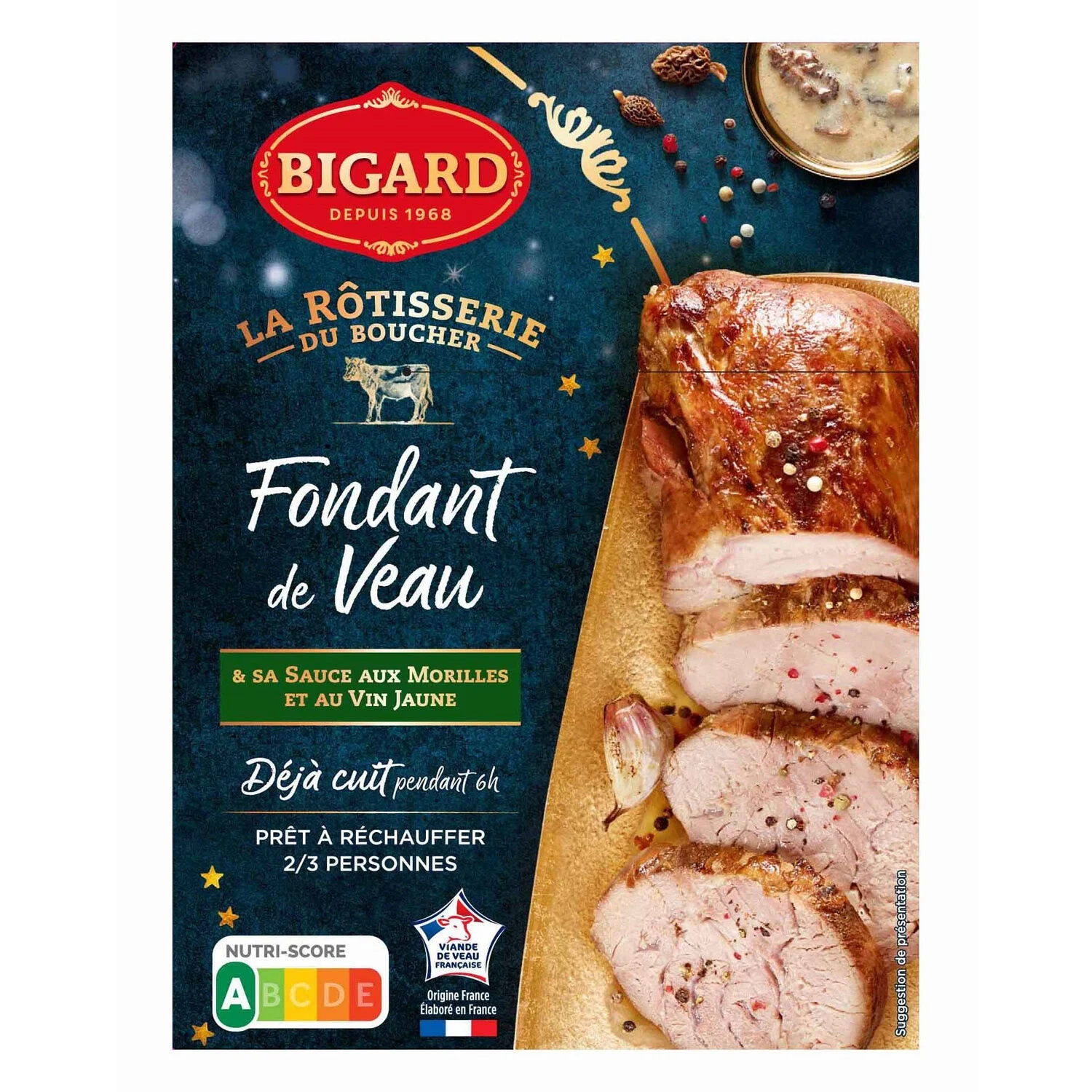Fondant Veal Morels Vin Jaune - BIGARD