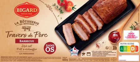 600g Travers Pc S Os Bbq - BIGARD
