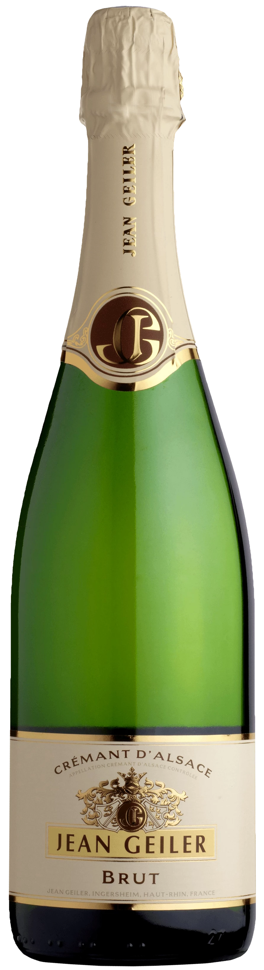Vin Pétillant Crémant d'Alsace Brut 11,5% 75cl - JEAN GEILER