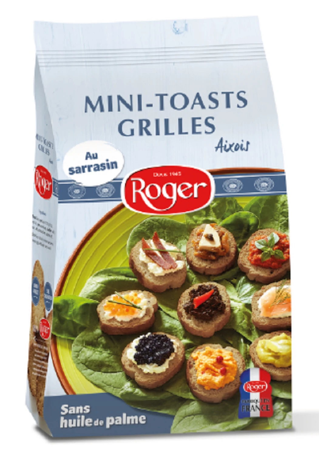 Mini Grilled Buckwheat Toast, 130g - ROGER