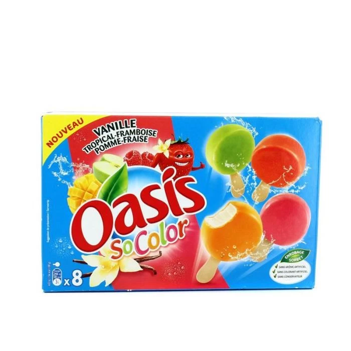 Bâtonnets so color x8 - OASIS