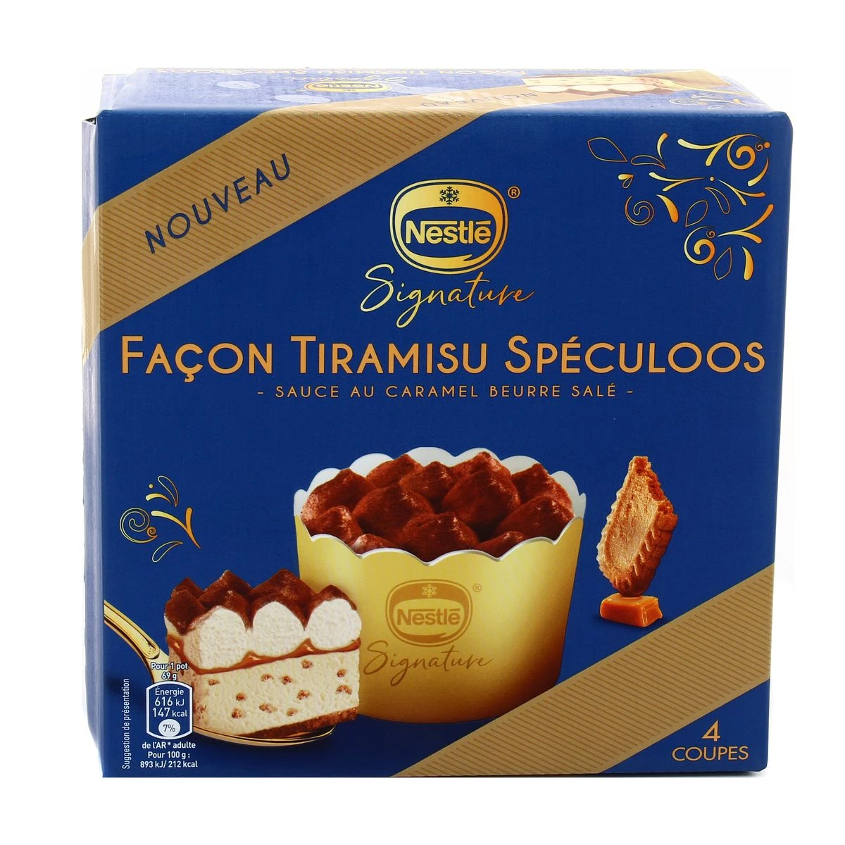 Tiramisu spéculoos glacé x4 - SIGNATURE