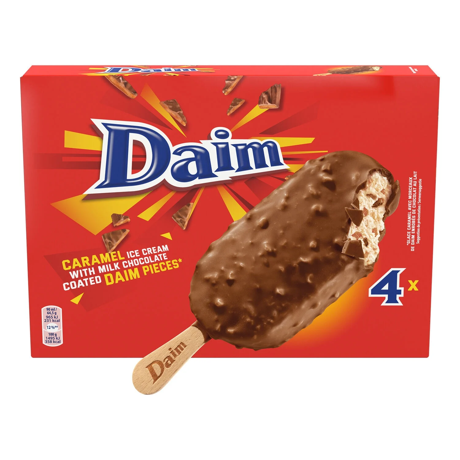 Caramel 258g Caramel stick - Daim