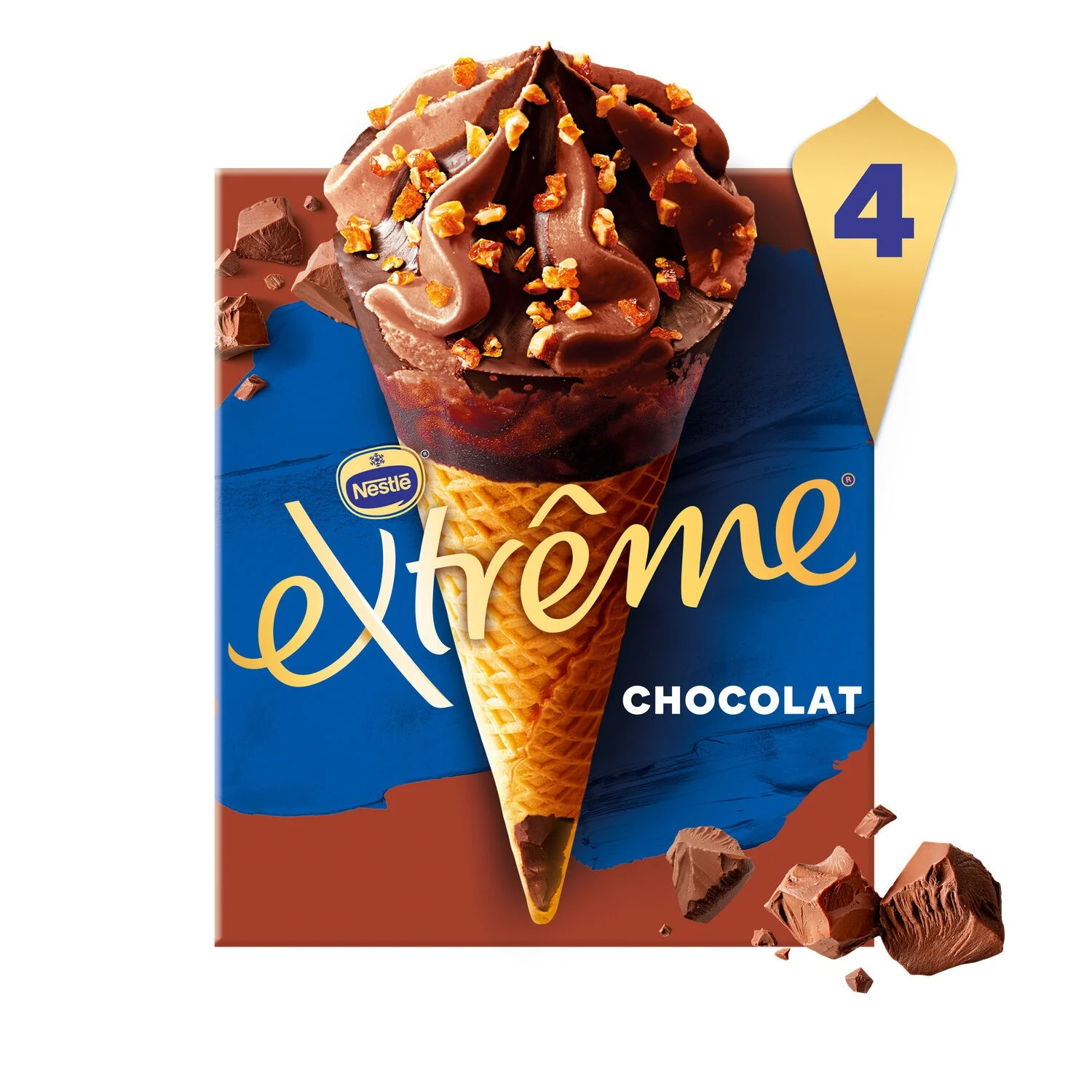 284g Extreme Chocolat X4