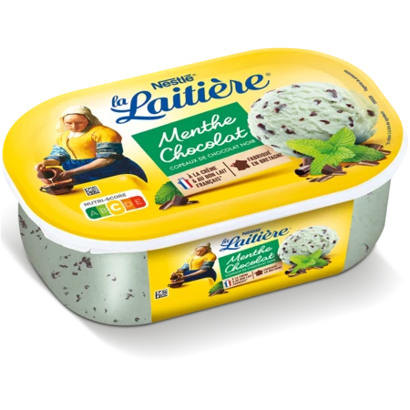 490 g La Laitière Mint Chocolate