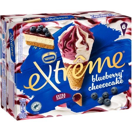456g Extreme Blueberry X6