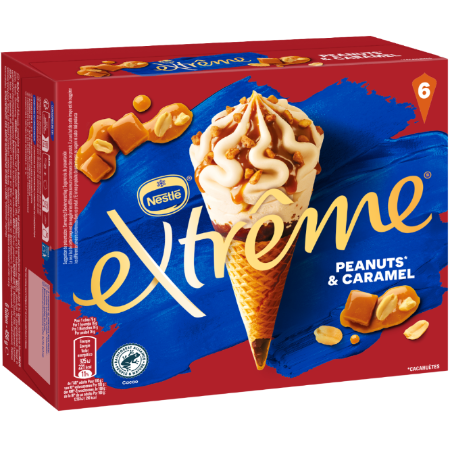 456g Extreme Peanut Caramel X6