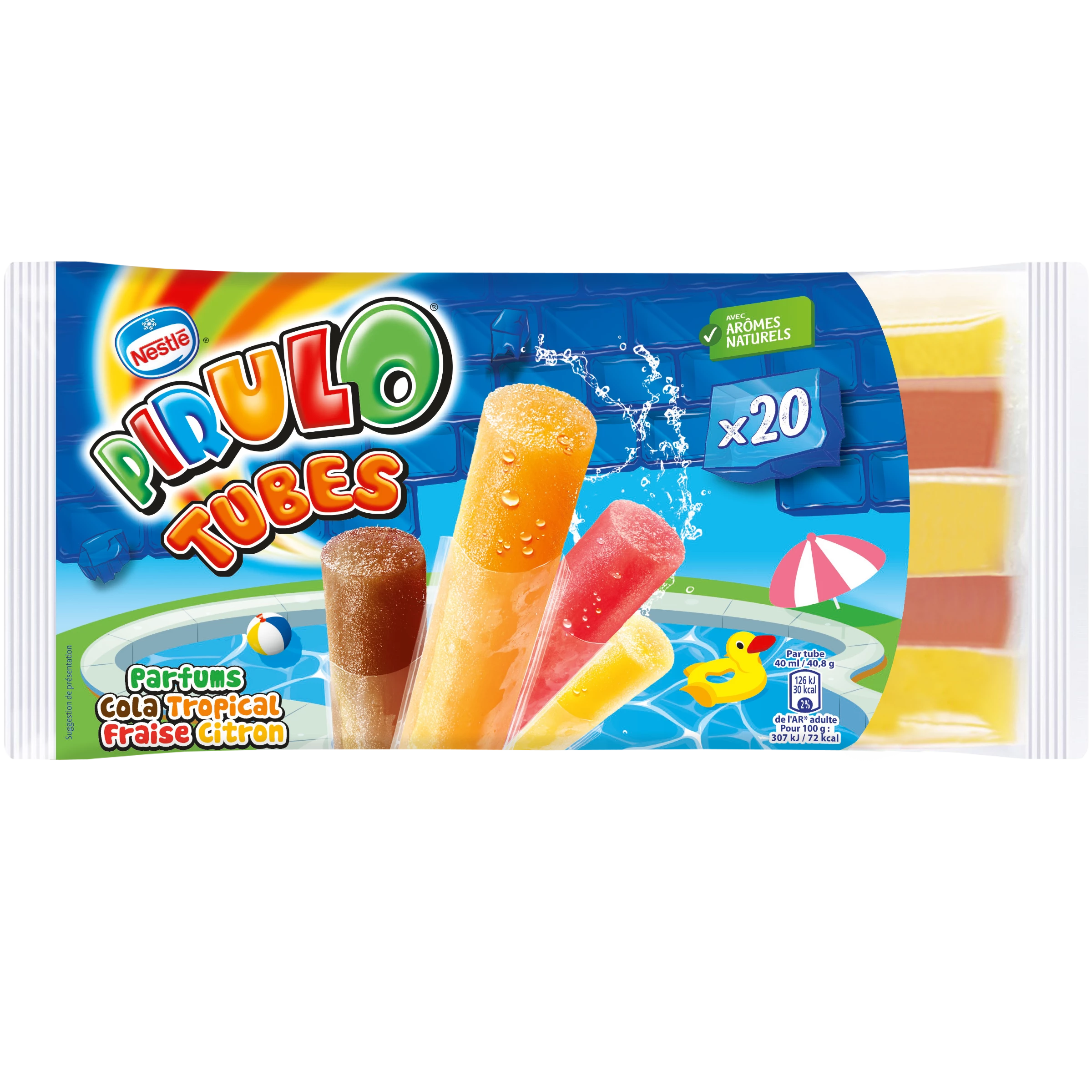 Pirulo Tubes X20 816g