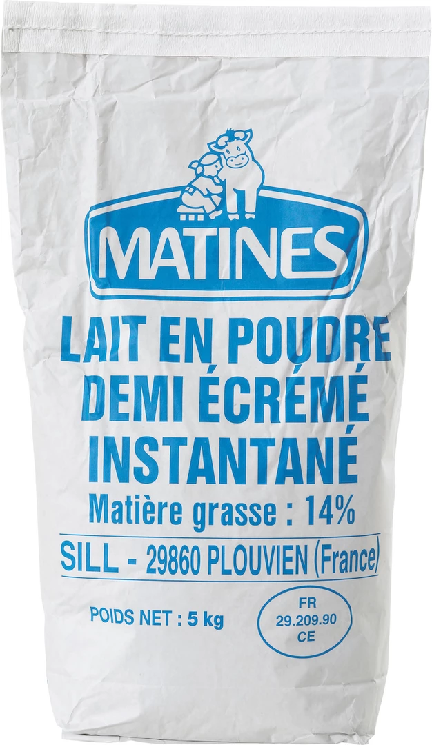 Semi-Skimmed Milk Powder In Bag 5 Kg - MATINES