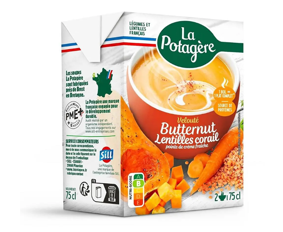 Vel Buttern Lentil Corail 75cl