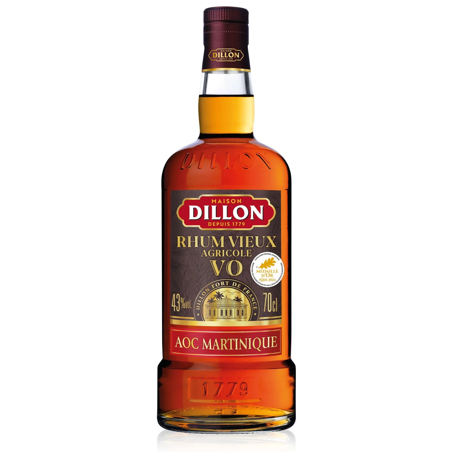 Rum Vieux Agricole Aoc Martinique 70cl 43% - Dillon