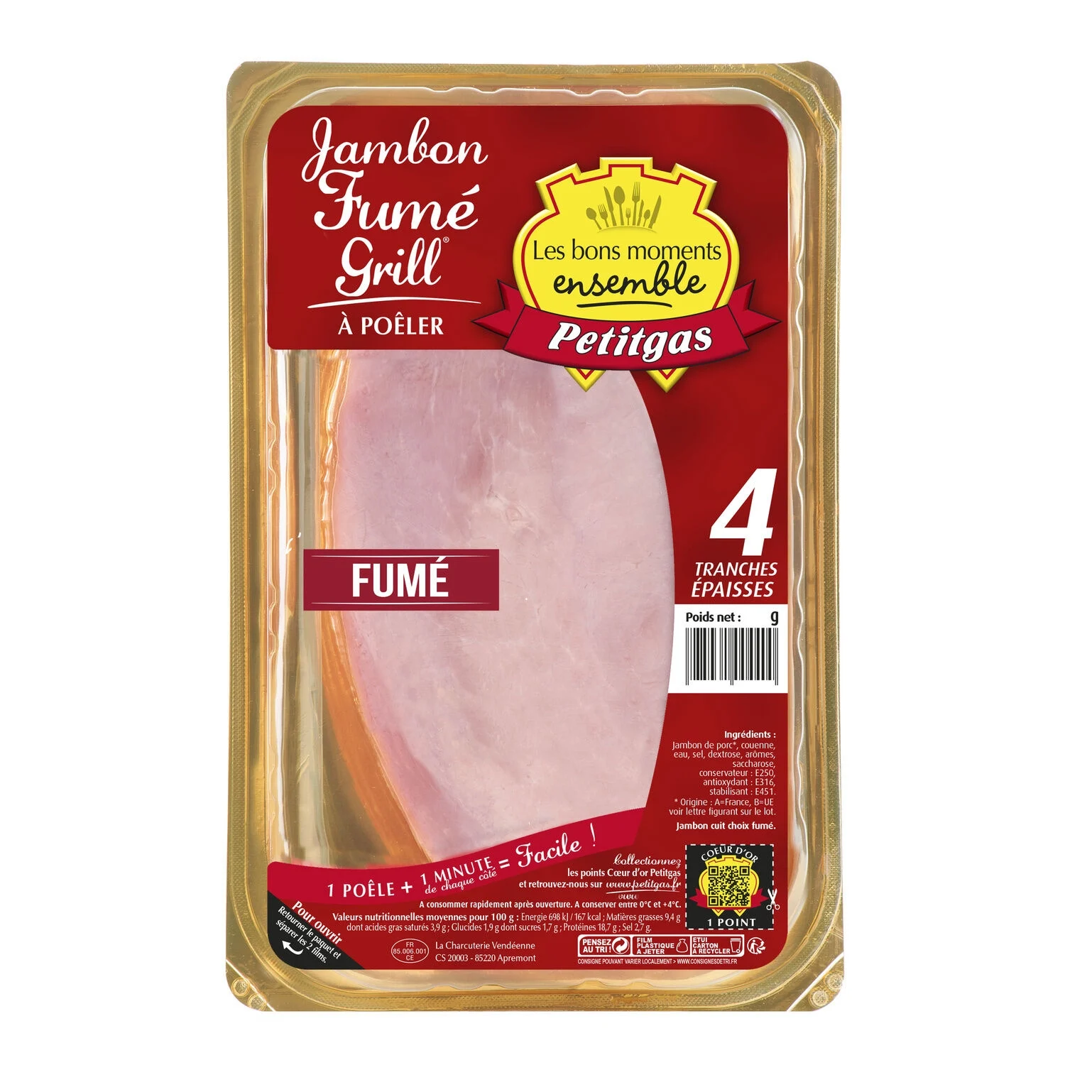 400g Jbn Smoke Grill 4tr Thick