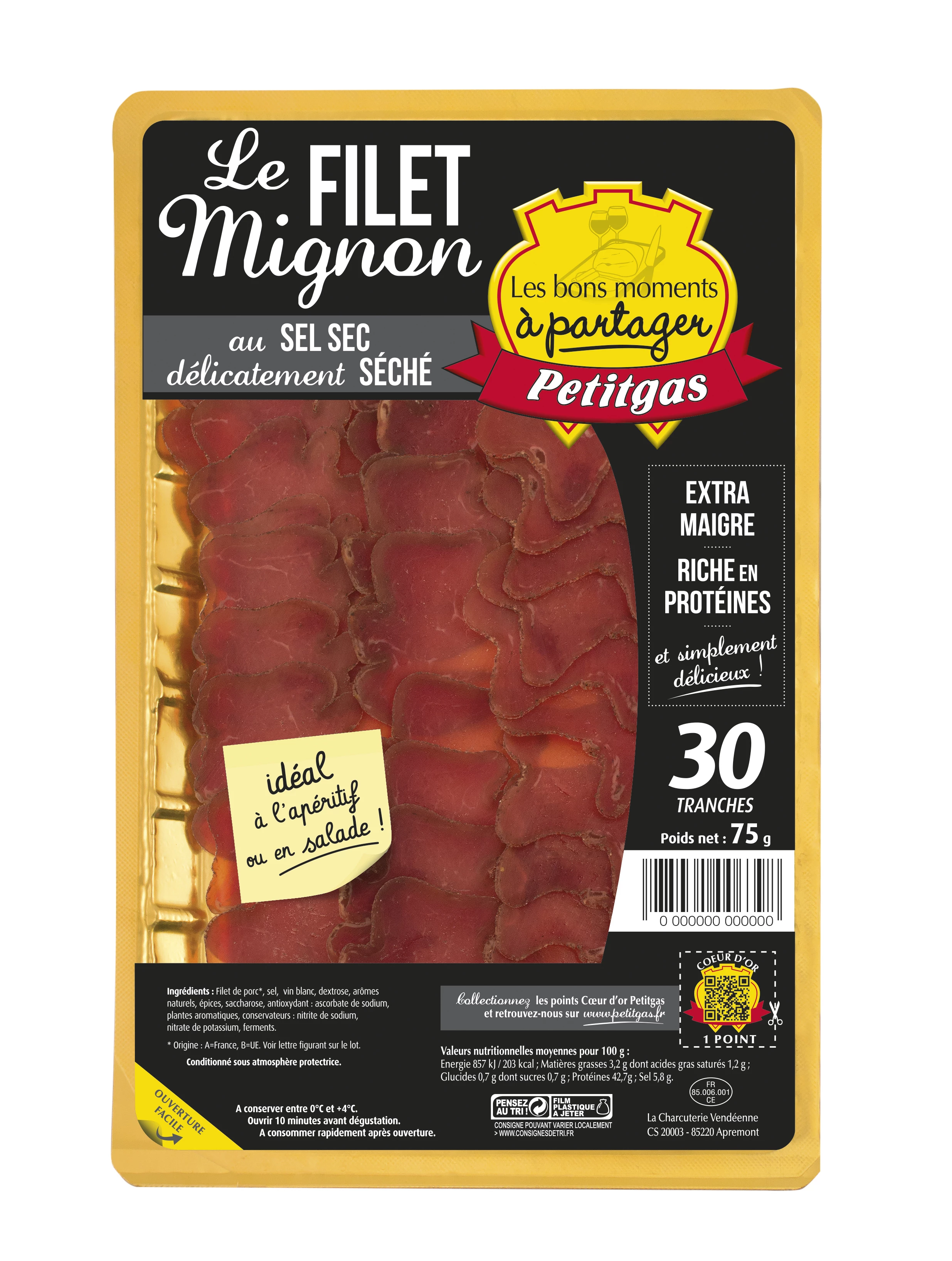 Filet Mignon, 75g - PETITGAS