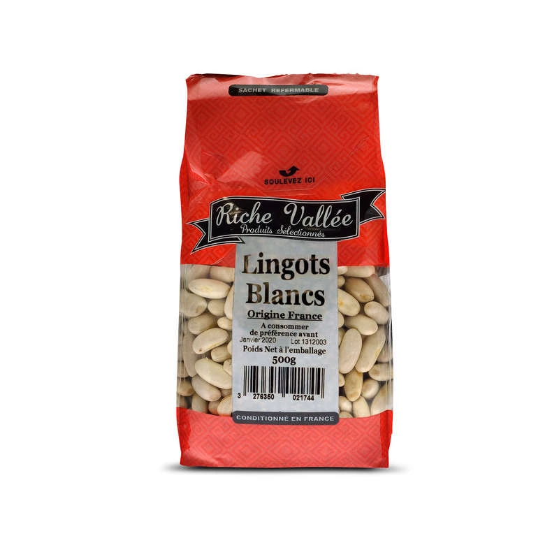 Lingots Blancs, 500g - RICHE VALLEE