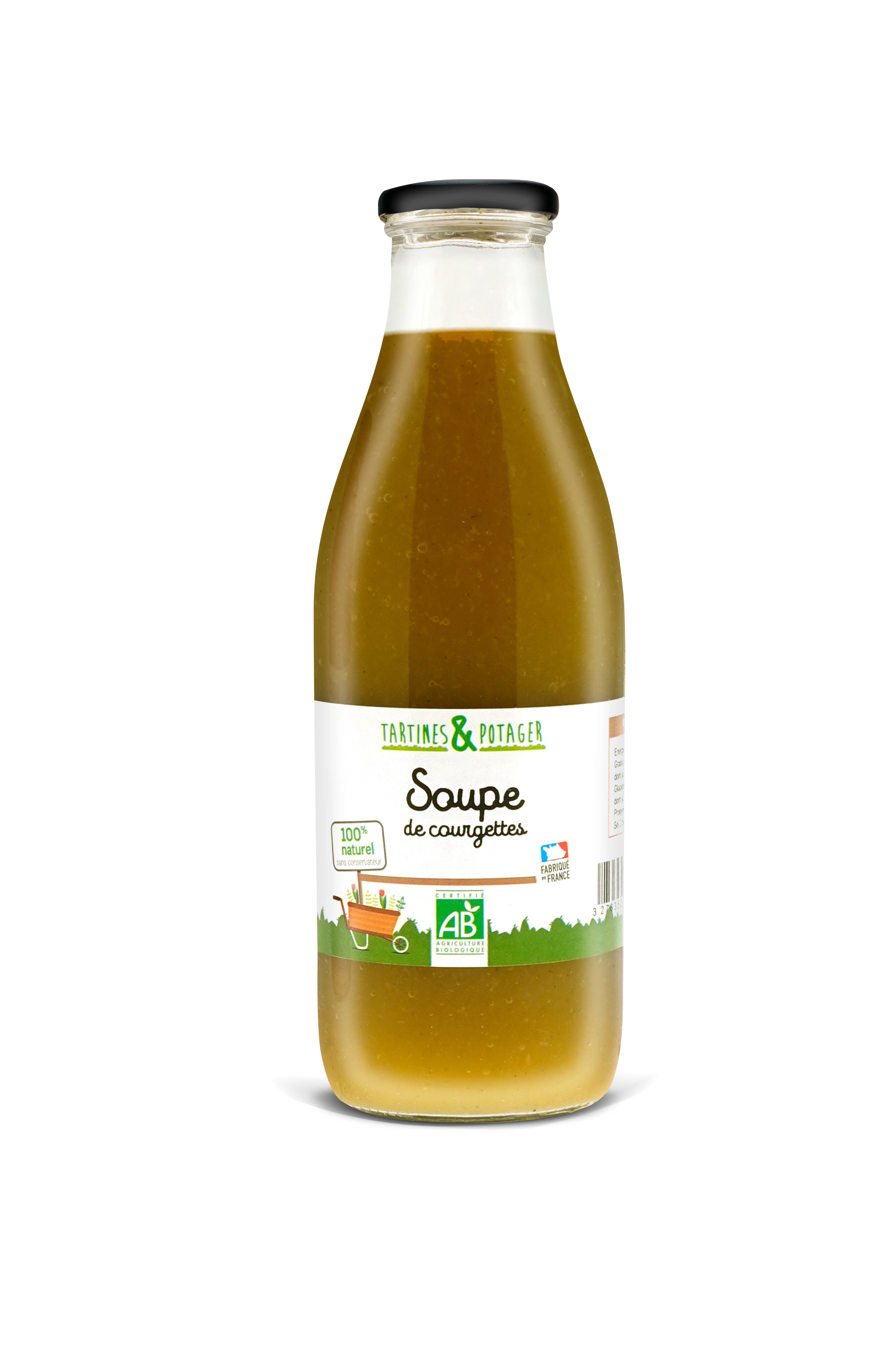 Soupe De Courgettes Bio 75cl