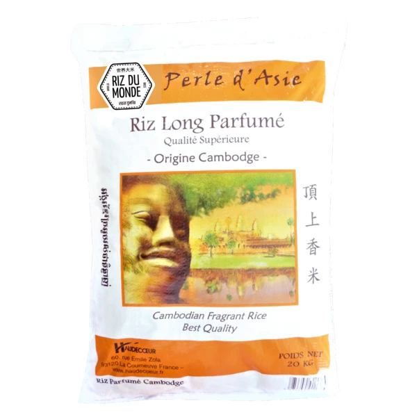 Cambodia Perle D’asia Fragrant Rice 20kg - RIZ DU MONDE