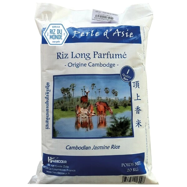 Scented rice Cambodia pearl of Asian antelope 20kg - RIZ DU MONDE