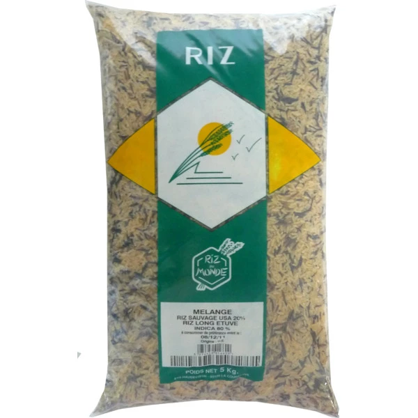 USA 5kg wild rice - RIZ DU MONDE