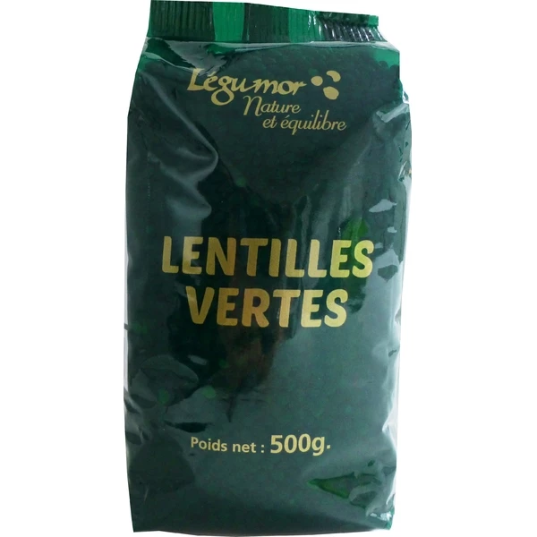 Green Lentils 500g - Legumor