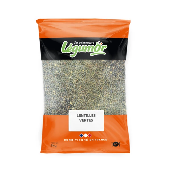 Green Lentils 5kg - Legumor