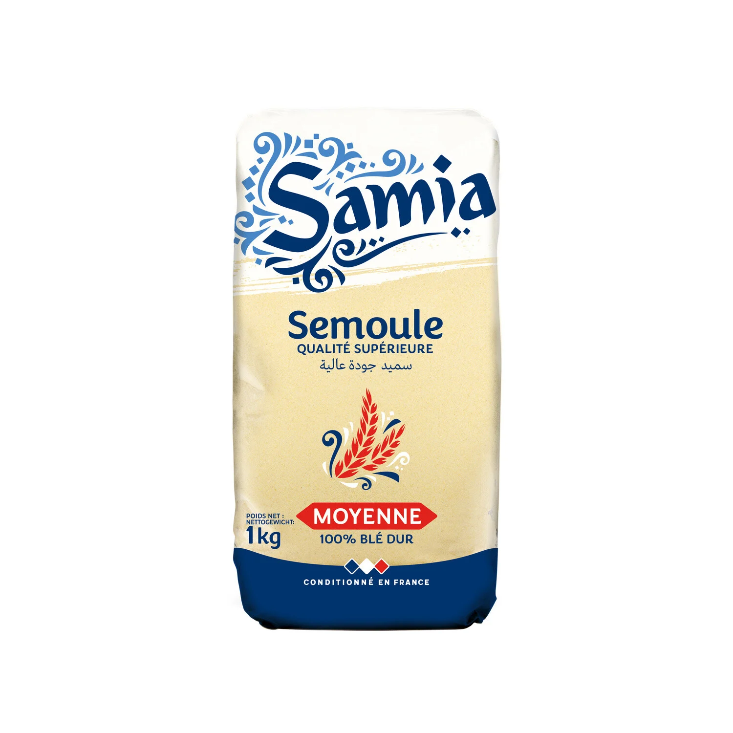 Semoule Moyenne 1kg - Samia