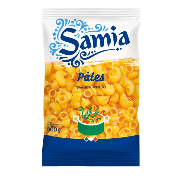 Pâtes gomiti n°49 500g - SAMIA