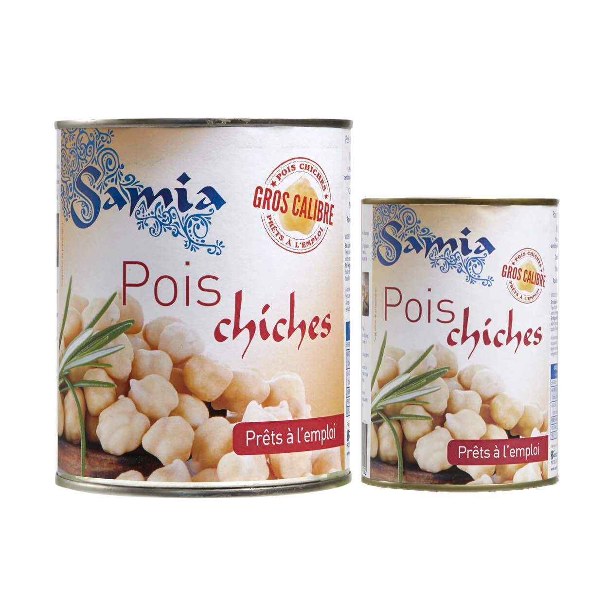Chickpeas 4/4 800g - SAMIA