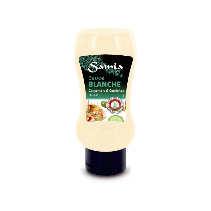 Molho Branco Halal 350ml - SAMIA