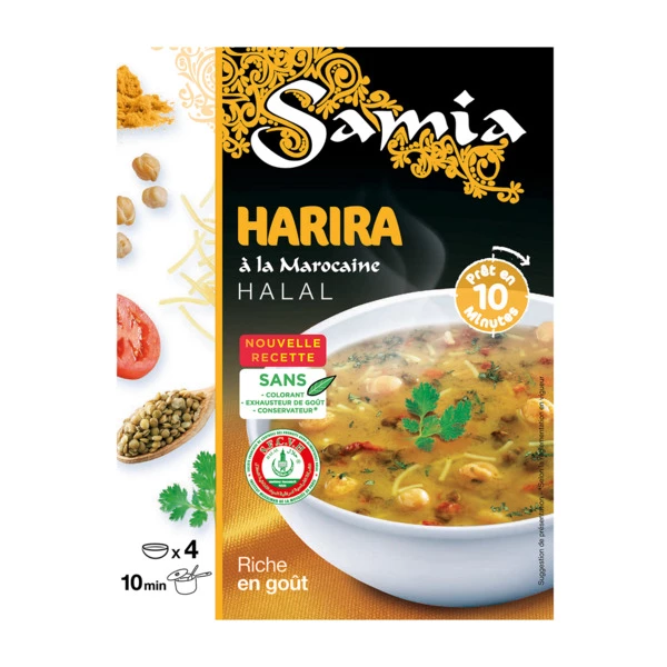 Harira à la Morocaine halal 110g - SAMIA