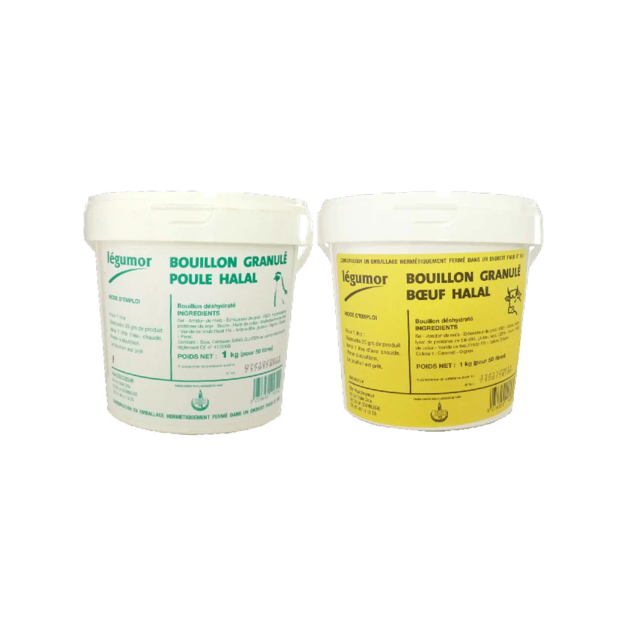 Bouillon Granulé Poule Halal 5kg - Legumor